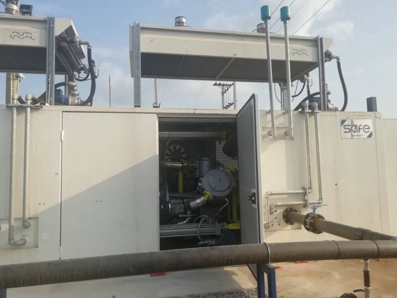 Bangsapan biogas upgrading facility in Prachuap Khiri Khan, Thailand - The country's first commercial-scale biogas-to-biomethane project.