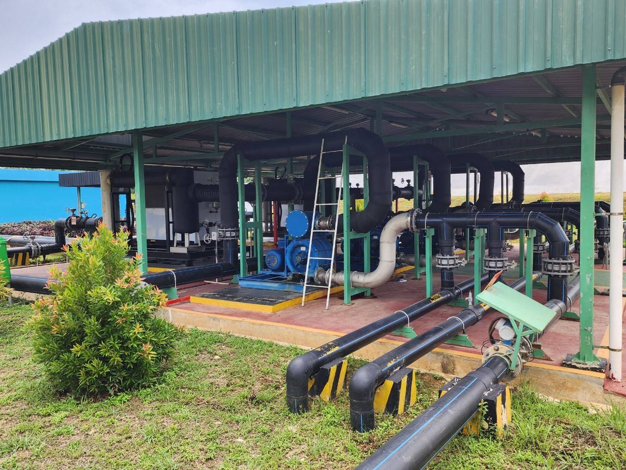 DSN biogas upgrading project facility in Kalimantan Timur, Indonesia