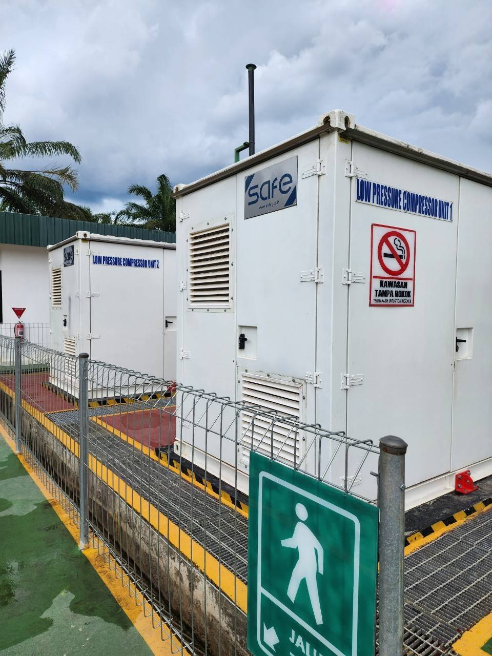 DSN biogas upgrading project facility in Kalimantan Timur, Indonesia - Pioneering biogas-to-biomethane projects with membrane technology.